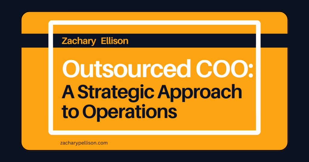 Outsourced COO