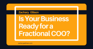 Business Ready for a Fractional COO